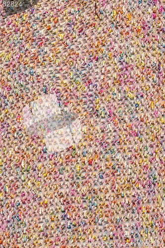 Image of multicolor fabric texture