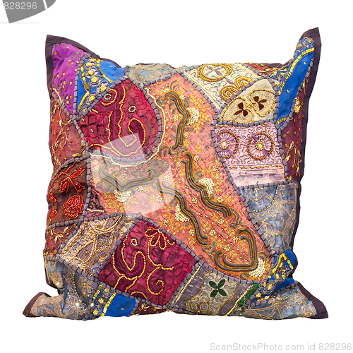Image of Purple pillow