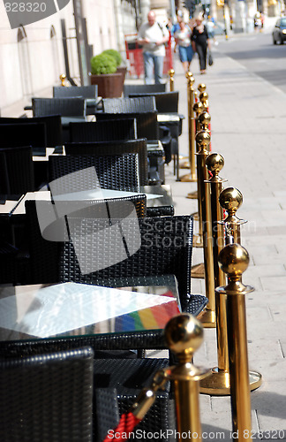 Image of Restaurant in the street in Stockholm