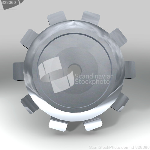Image of silver gear