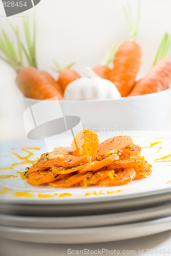 Image of Honey glazed carrots