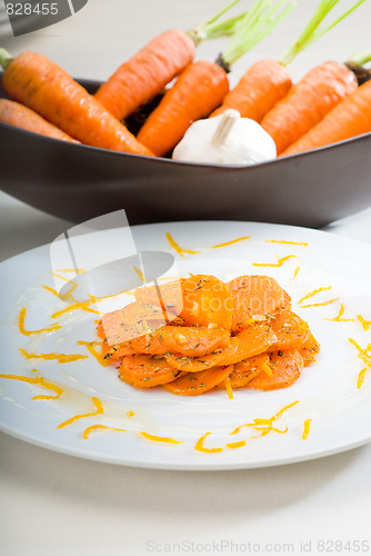 Image of Honey glazed carrots