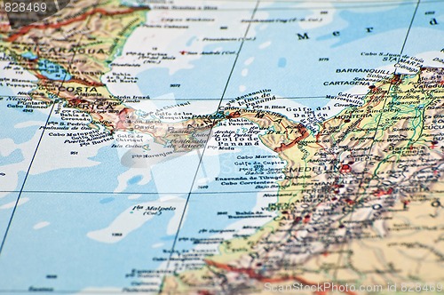 Image of Panama map