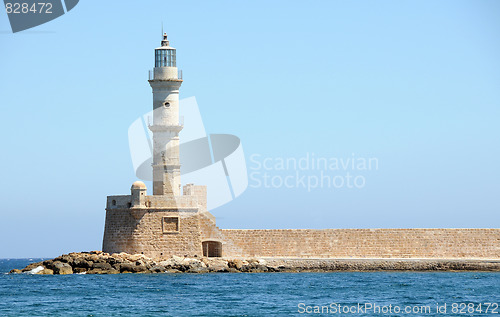 Image of Lighthouse in Chania Crete
