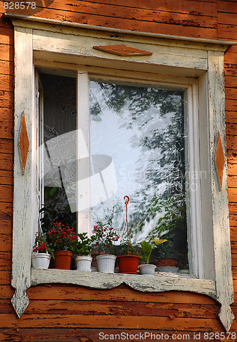 Image of Window of the Wooden House