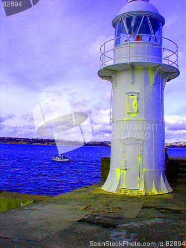 Image of round the lighthouse