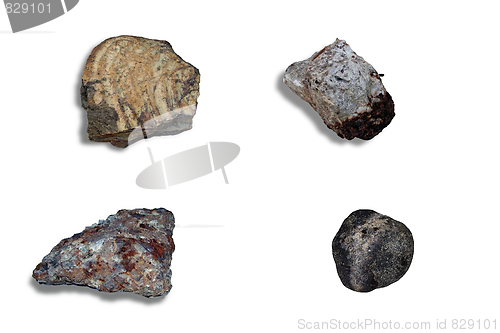 Image of Collage meteorites