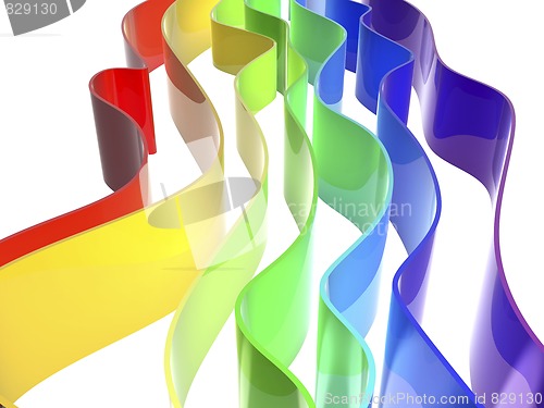 Image of Rainbow waves