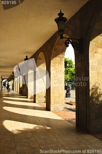 Image of Los Portales in downtown Guadalajara, Jalisco, Mexico