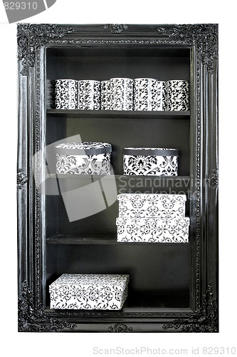 Image of Black shelf
