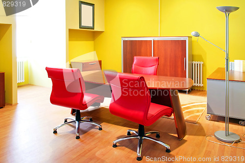 Image of Yellow office