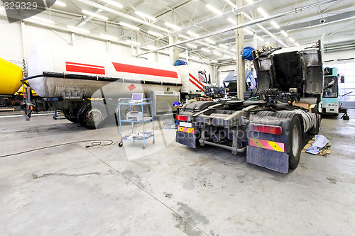 Image of Truck garage