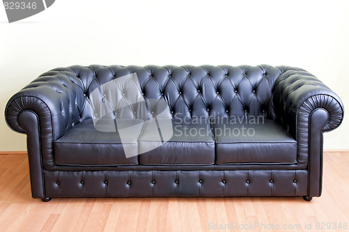 Image of Black sofa