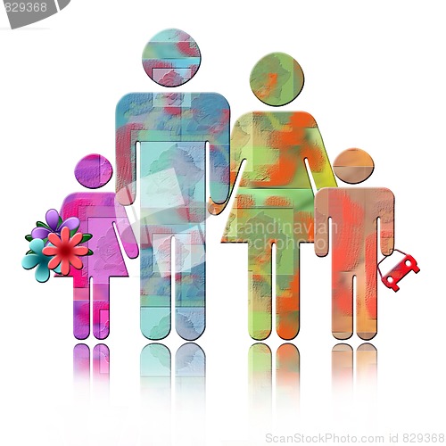 Image of Abstract Family