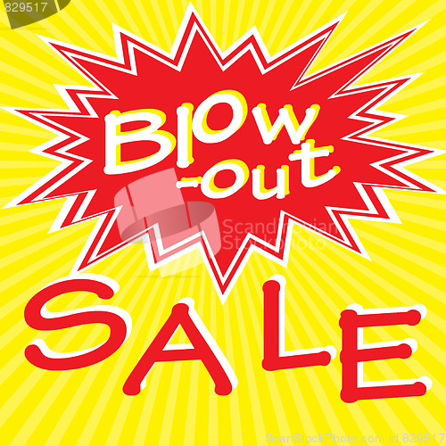 Image of Blow-out retro sale