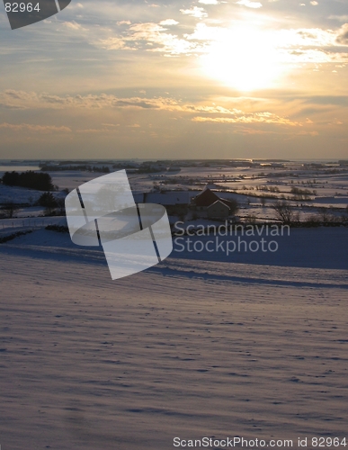 Image of Snowy landscape