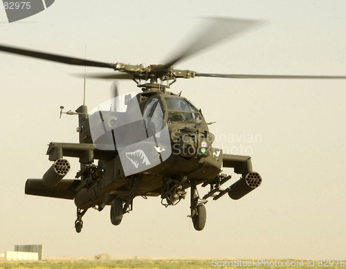 Image of AH-64D Apache Longbow helicopter