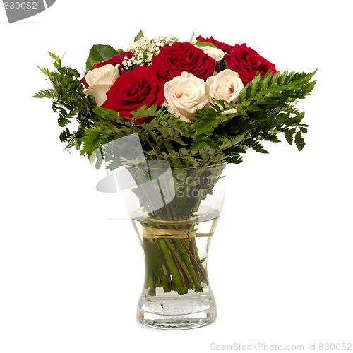 Image of roses in vase