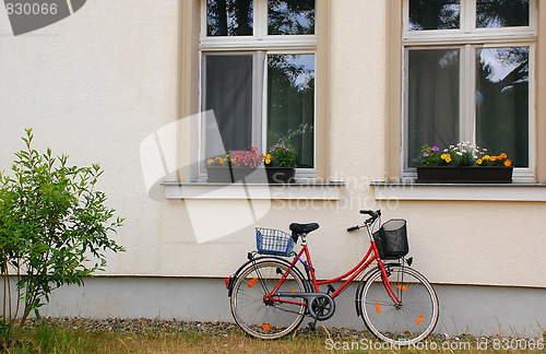 Image of Bicycle against the Wall