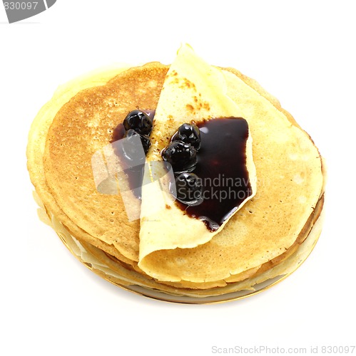 Image of Pancakes with jam