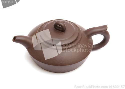 Image of Brown teapot