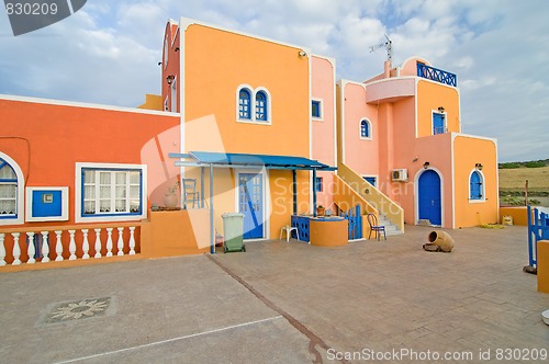 Image of Santorini beautiful buildings