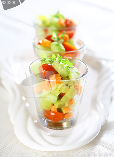 Image of Three small salads