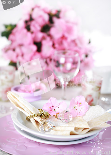 Image of Luxury place setting