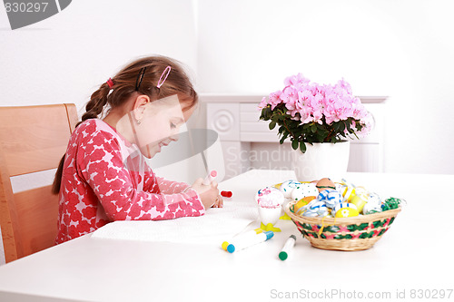 Image of Painting Easter eggs