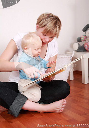 Image of Reading with mom