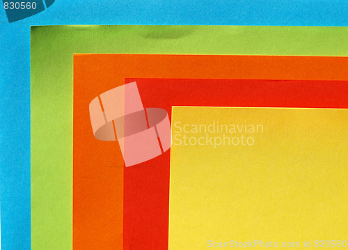 Image of Coloured paper