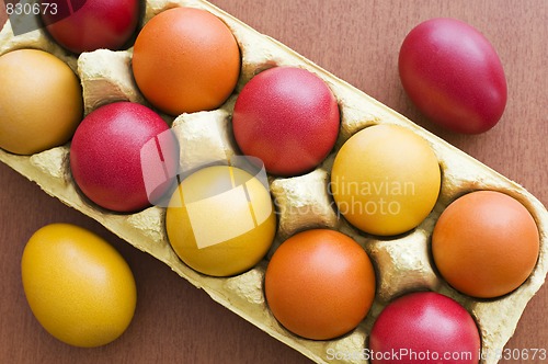 Image of Easter eggs