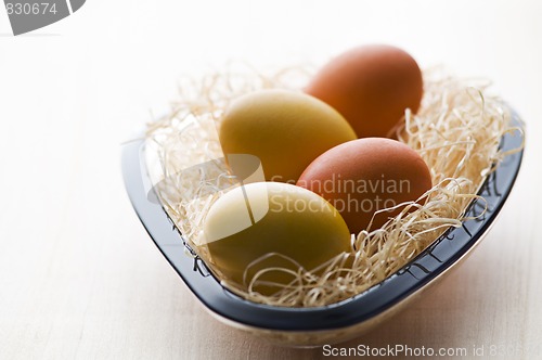 Image of Easter eggs