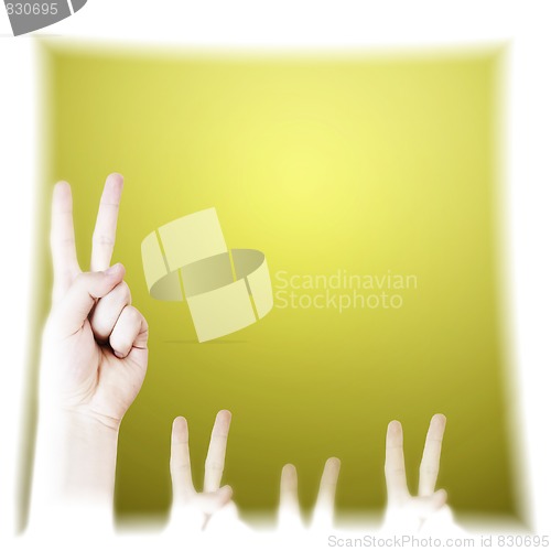 Image of Hand sign.