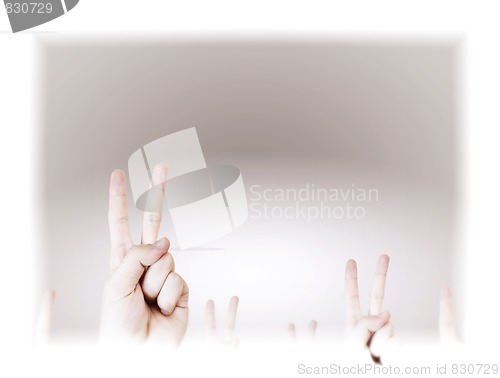 Image of Hand sign.