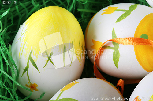 Image of Painted easter eggs 