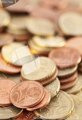 Image of Euro coins