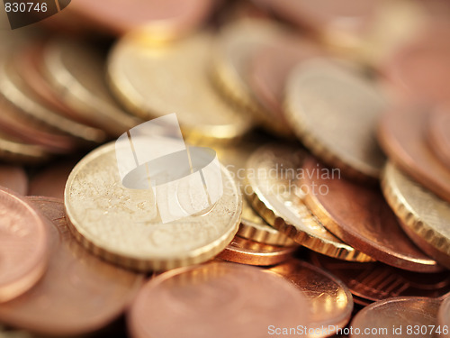 Image of Euro coins