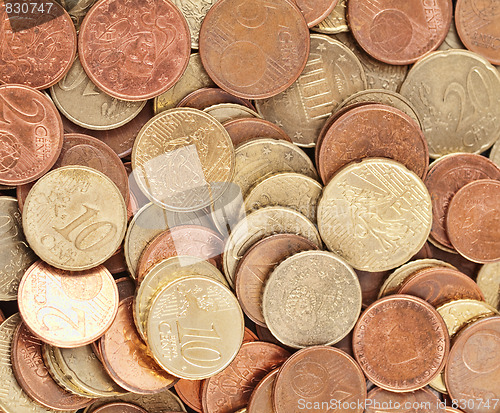 Image of Euro coins