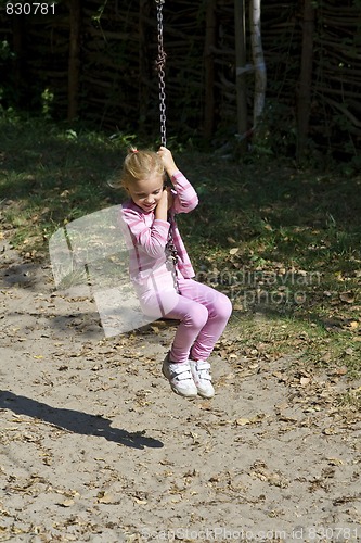 Image of Girl having fun