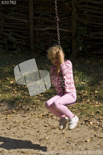 Image of Girl having fun