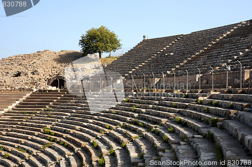 Image of Rows of Ancient Theater in Ephesus