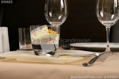 Image of Artistic Dessert