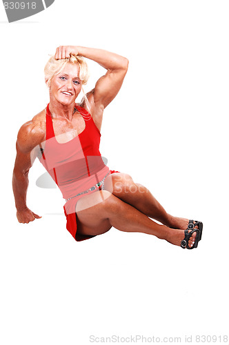 Image of Bodybuilding woman.