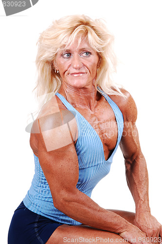 Image of Bodybuilding woman.