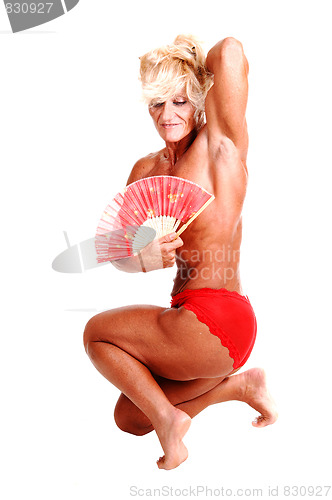 Image of Bodybuilding woman.