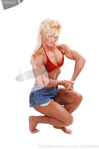 Image of Bodybuilding woman.