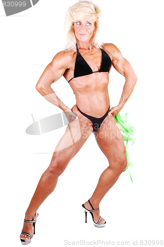 Image of Bodybuilding woman.