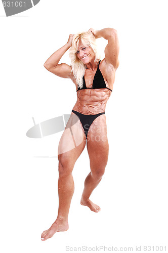 Image of Bodybuilding woman.