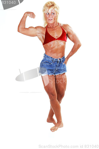 Image of Bodybuilding woman.
